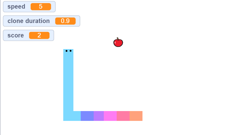 Gen Cool : Scratch Snake Game
