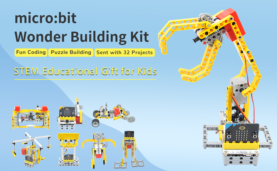 micro:bit Wonder Building Kit (by Elecfreaks)